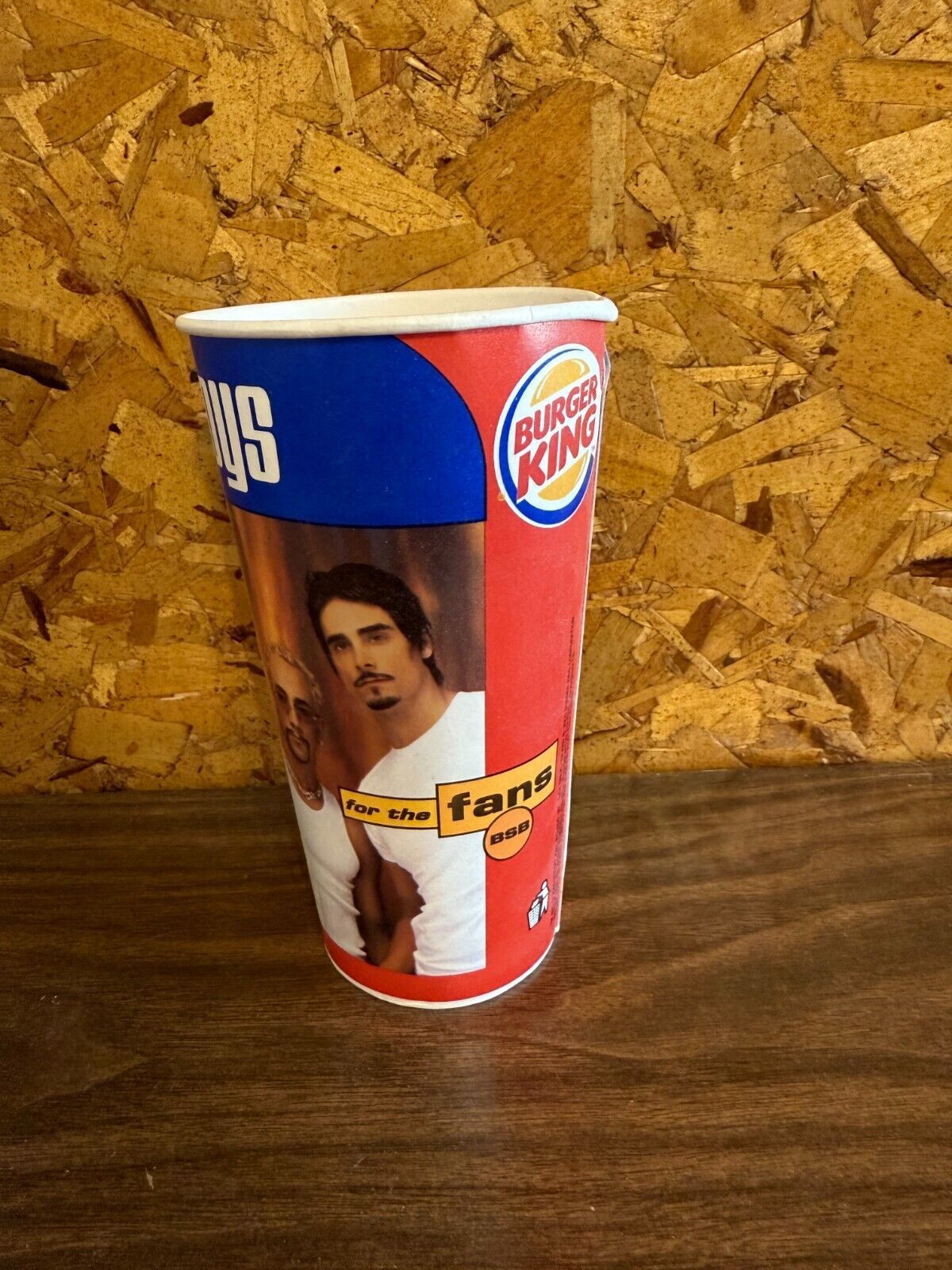 2000 THE BACKSTREET BOYS Burger King Cup - $1.23