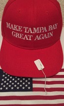 Tampa Bay Buccaneers Hat Make Tampa Bay Great Again Embroidered Hat Tom Brady - £12.41 GBP