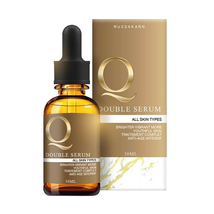 Q Double Serum Younger Skin Anti-Aging Bright Reduce Dark Spot Acne Scar 30 Ml - £25.07 GBP