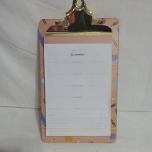 Elum Never Not Planning Weekly Agenda Clipboard Daily Notes Plans - £7.60 GBP