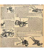 1969 Plows &amp; Planters Farming 1901 Repro Advertisement Sears Agriculture... - $371.27 MXN
