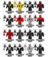 16Pcs Venom 3 Minifigures Marvel Super Hero Venom Symbiote with Base Min... - $32.89