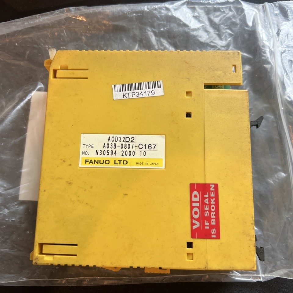 Fanuc A03B-0807-C167 I/O Module.  Fully Refurbished And Tested!!!! - $49.00