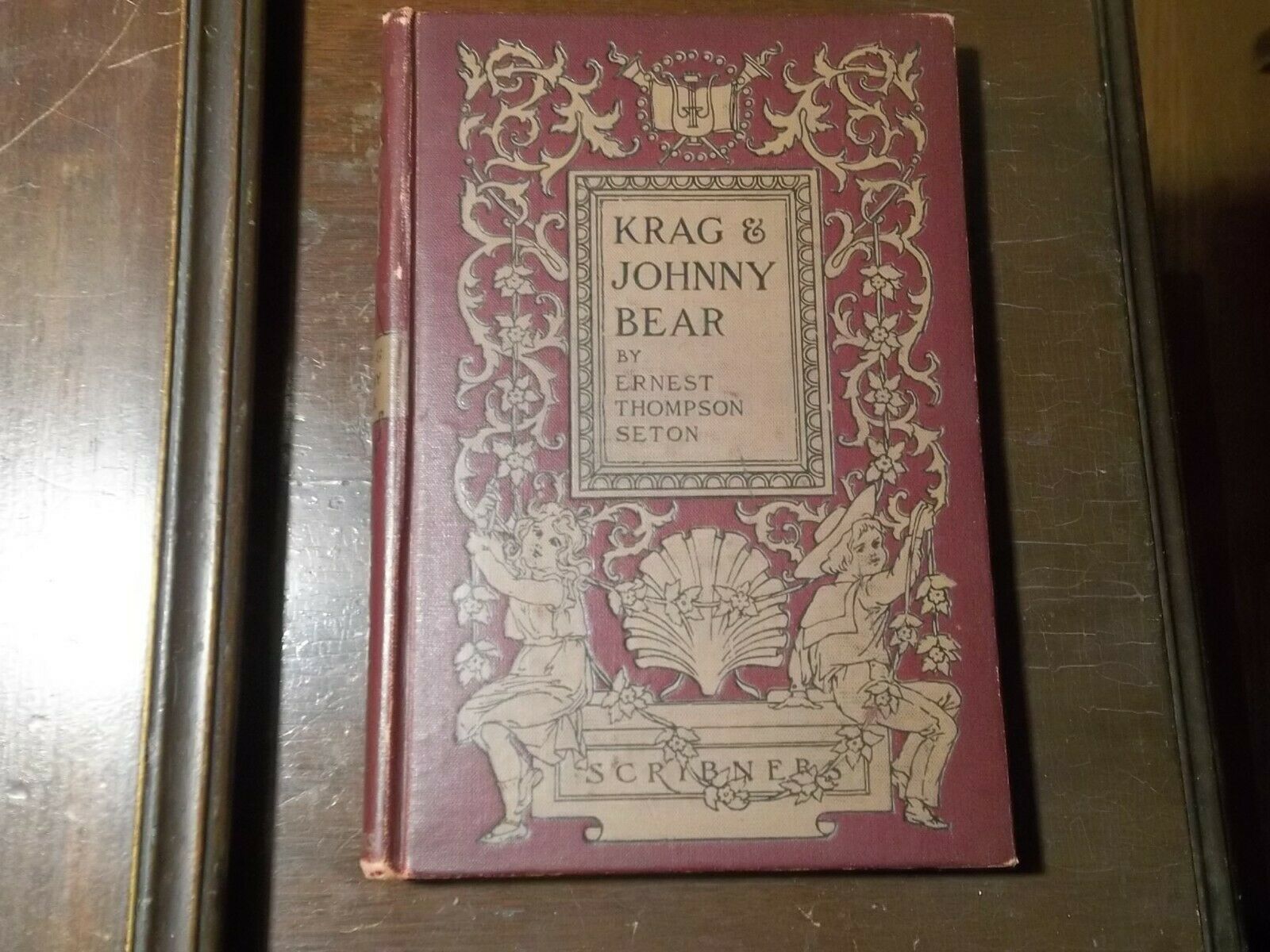 Krag &amp; Johnny Bear by Ernest Thompson Seton 1907 HC - $20.78