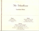 The Wheelhouse Prix Fixe Luncheon and Dinner Menus Chicago Illinois  - $27.72