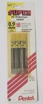 Pentel 3PK Super Hi-Polymer .9mm Mechanical Pencil Lead Refills 45 Pcs Old Stock - $5.89