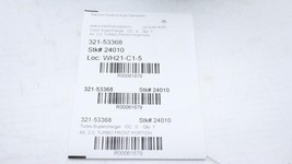 IHI Turbo/Supercharger Upper Portion 2.0L Turbo Fits 13-17 AUDI A5 61879 image 2