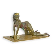 Mujer fregando el piso erótico real estatua escultura - £169.70 GBP