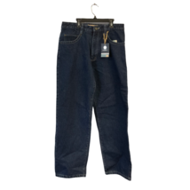 Godbody Men&#39;s GD8203 Streetwear Classics Straight Jeans Dark Indigo Size... - $28.49