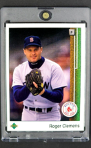1989 UD Upper Deck #195 Roger Clemens Boston Red Sox Baseball Card - £1.59 GBP