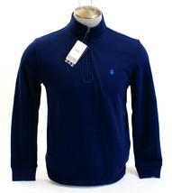 Izod Performance Dark Blue Sport Flex Stretch 1/4 Zip Pullover Shirt Men&#39;s NWT - £54.81 GBP