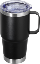 20 Oz Stainless Steel Tumbler with Handle Metal Insulated Coffee Travel ... - €36,54 EUR