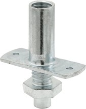 Bi-Fold Door Bottom Pivot, 1/4&#39;&#39; Pin x 3/8&#39;&#39; Base, Steel 2-PK, Prime-Lin... - $8.90