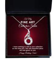 Fine Art Collector Sister Necklace Birthday Gifts - Phoenix Pendant Jewelry  - £39.05 GBP