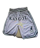 NEW Kangol Men&#39;s Game Day Embroidered Logo Mesh Basketball Shorts Purple... - $448.52 MXN