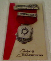 National Rifle Association 1970&#39;s New Competition Blackinton &quot;Winner&quot; Medal - $5.00