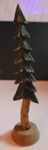 Ceramic Primitive Evergreen Tree Tabletop Decoration Christmas Holiday 6... - $332.60 MXN