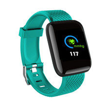 116Plus Color Screen Smart Bracelet D13 Heart Rate 1.3  inch Blood Pressure Slee - £22.06 GBP