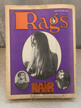 HAIR Edition RAGS 70s Fashion Magazine-April 1971 RARE Fast Ship - £145.04 GBP