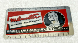 Milmaster Milling Attachment Bemis &amp; Call Co Decimal Equivalents Metal 3... - $175.72 MXN