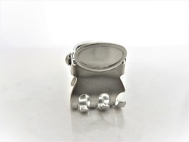 Tiny mini  silver tone metal hair claw clip - £4.75 GBP+