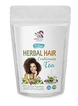 jasmine green tea bag - HERBAL HAIR CONDITIONING TEA 14 days, Strong Hea... - £14.06 GBP