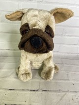 Walmart Pug Beige Brown Puppy Dog Plush Stuffed Animal Toy - £19.05 GBP