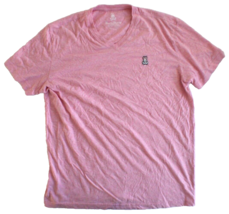Psycho Bunny Pink Shirt Mens Size XL - Minor pin hole in back neck area - £18.63 GBP