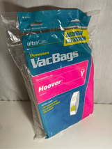 Hoover Upright Type Y Vacuum Bags- Ultracare -Allergen Filtration NEW Pa... - $19.80
