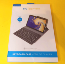  BLU ELEMENT SAMSUNG GALAXY S6 LITE 10.4&quot; (2020) KEYBOARD FOLIO CASE BLACK  - $57.55