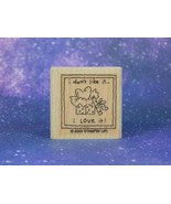 I Don&#39;t Like It, I Love It!  Wood Mounted Rubber Stamp, Stampin&#39; Up! - £2.97 GBP