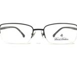 Brooks Brothers Eyeglasses Frames BB499 1500 Black Rectangular 53-18-140 - £60.55 GBP