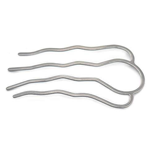 Fujiyuan 5 Pcs 87mm Hair Fork Clip Stick Hair Pin Hair Bun Plug Holder f... - $8.61