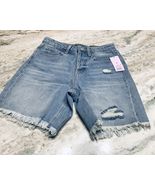 NWT Wild Fable  High-Rise Bermuda Denim Shorts Women's Size 4/27. M Wash. - $640.69 MXN