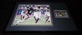 Mike Wallace Signed Framed Rookie Card &amp; Photo Display 11x17 CONTENDERS Ole Miss - £54.75 GBP