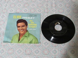 Elvis Presley   Are You Lonesome Tonight  45 and Picture Sleeve - £7.47 GBP