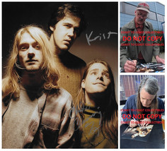 Krist Novoselic Chad Channing Signed Nirvana 8x10 Photo COA Proof Autographed.. - £116.28 GBP