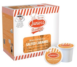 Junior&#39;s Most Fabulous Salted Caramel, Medium Roast Single Single serve ... - $24.99