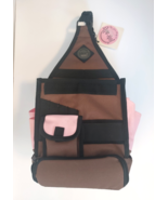 AMM Tote-ally Cool On the Go Craft Bag Pink/Brown -Canvas-Scrapbooking &amp;... - $346.11 MXN
