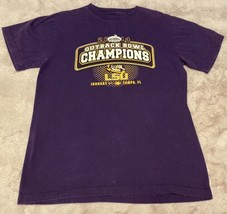 LSU Tigers 2014 Outback Bowl T Shirt Large - £14.18 GBP