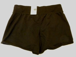 Women&#39;s Xersion Studio Roll Shorts Black Size Large NEW - £16.29 GBP