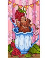 Phone Wallpaper Mouse with Raspberry Digital Clip Art - £1.87 GBP