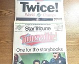 October 28, 1991 Star Tribune &amp; Pioneer Press World Series Minnesota Twi... - $18.61