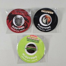 Loot Crate Pins Lot TMNT | Halloween Myers | How to Train a Dragon Sealed - $13.98