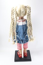 Vintage 2007 MY TWINN 23&quot; Poseable Doll Blonde Hair Blue Eyes w/ Clothes - £92.02 GBP