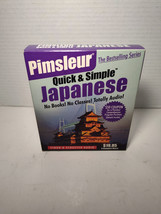 Quick and Simple Japanese by Pimsleur Staff (2000, Compact Disc) Simon &amp; Shuster - £13.66 GBP