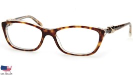Tiffany &amp; Co Tf 2074 8155 Havana Transparent Eyeglasses 52mm (Lenses Missing) - £58.12 GBP