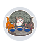 Aristocats Disney Pin: Epcot Food and Wine Toulouse, Marie, and Berlioz - $68.24 CAD