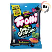 6x Bags Trolli Sour Gummi Creations Martian Mix Candy | 4.25oz | Fast Shipping! - $22.74