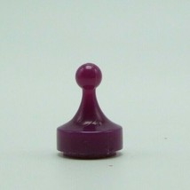 Clue Prof. Plum Purple Replacement Token Pawn Game Part Piece 1972 Plastic - £1.33 GBP
